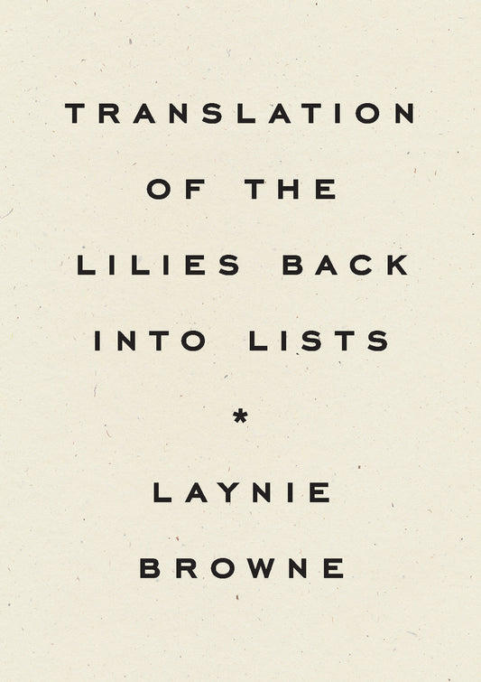 Translation of the Lilies Back into Lists