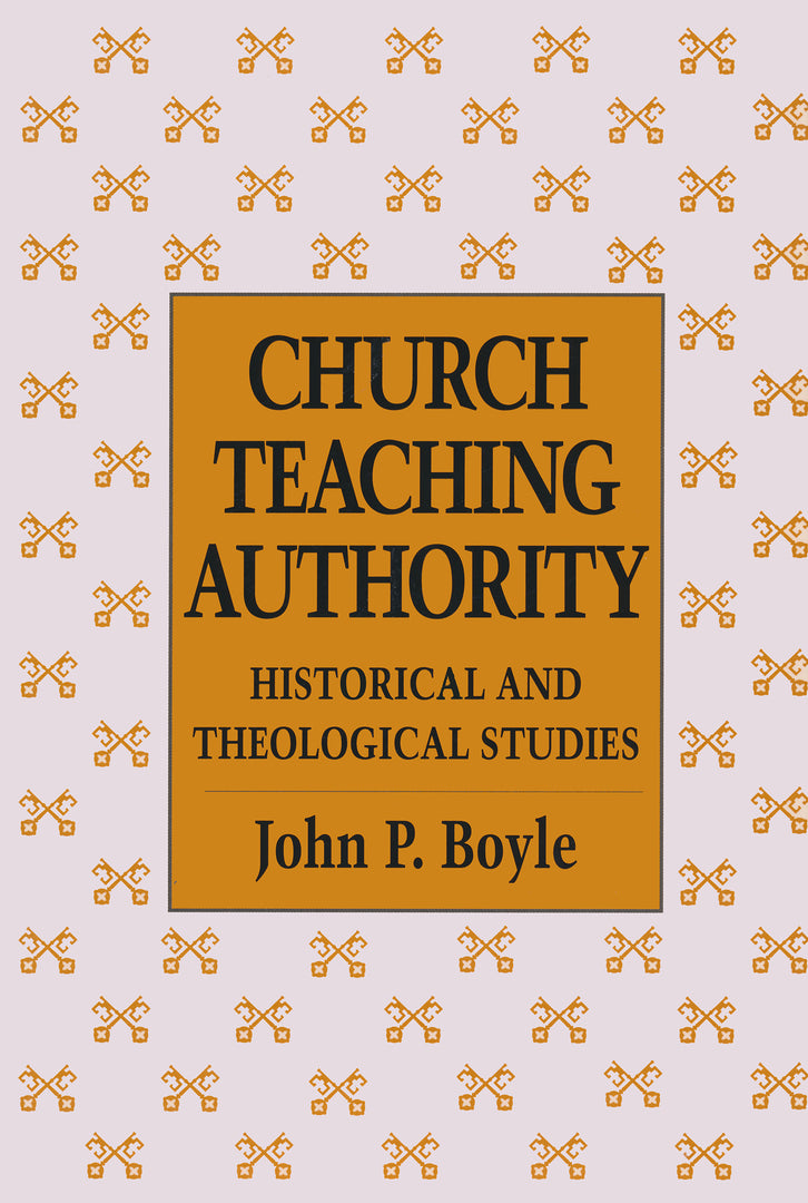 Cover image for Church Teaching Authority ISBN 9780268008055
