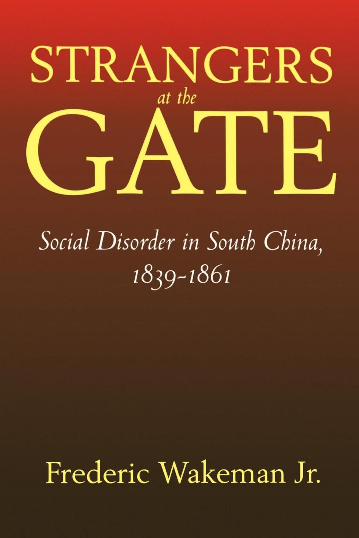 Strangers at the Gate