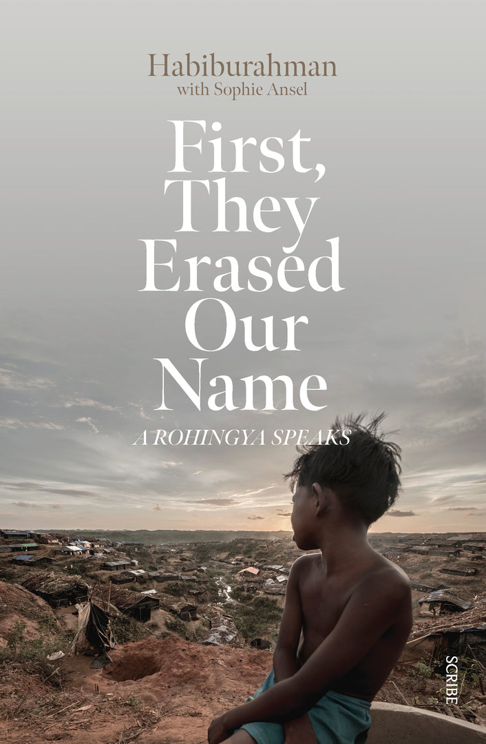 Cover image for First, They Erased Our Name ISBN 9781947534858