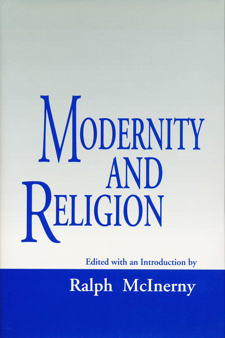 Cover image for Modernity And Religion ISBN 9780268014087