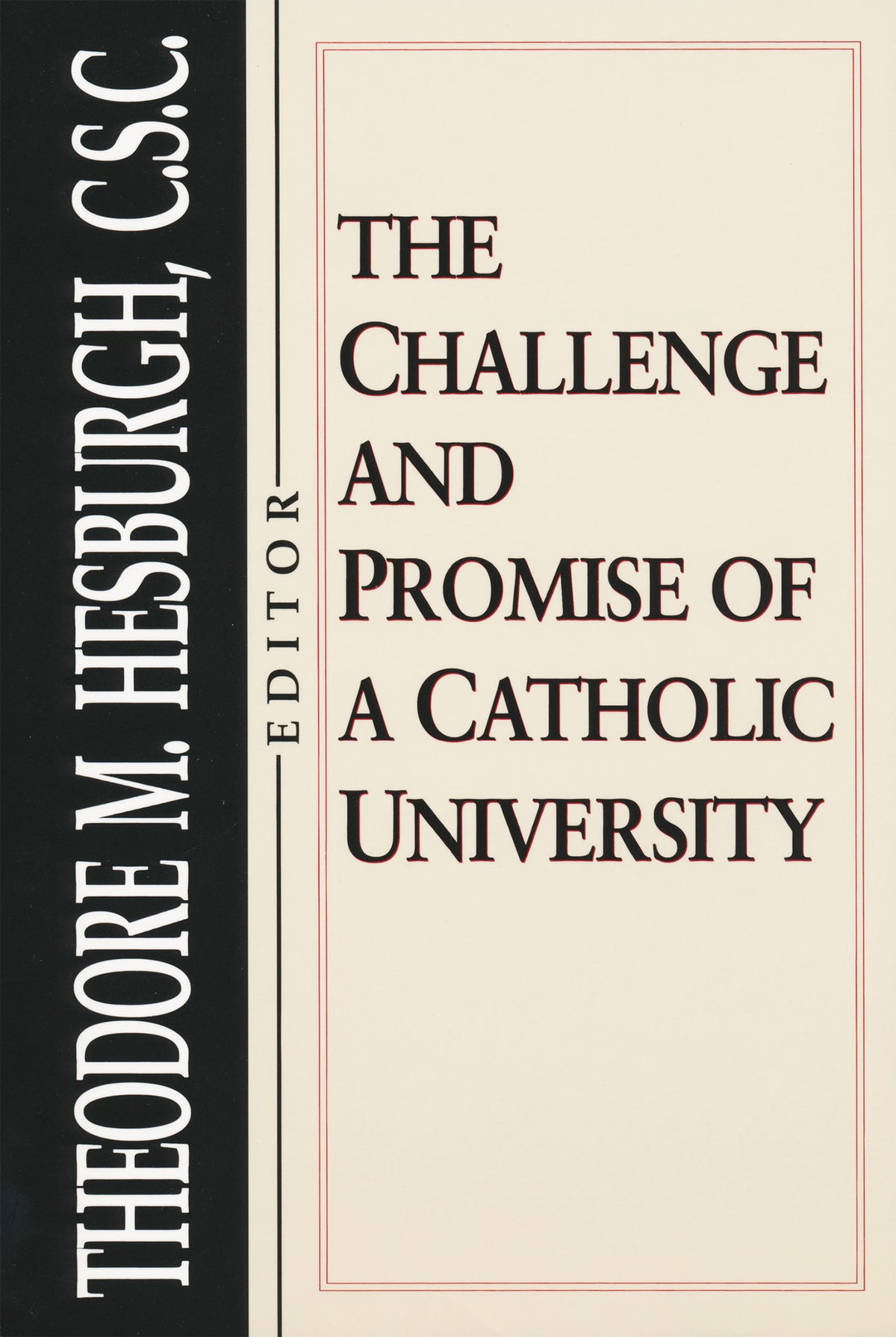 The Challenge and Promise of a Catholic University