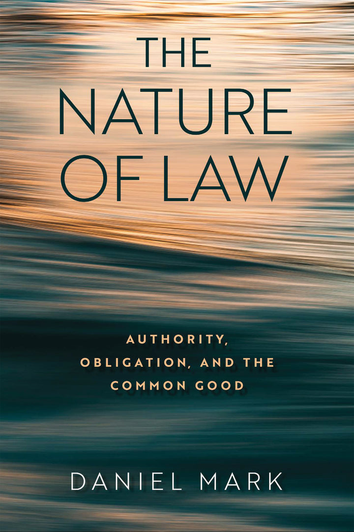 Cover image for The Nature of Law ISBN 9780268208226