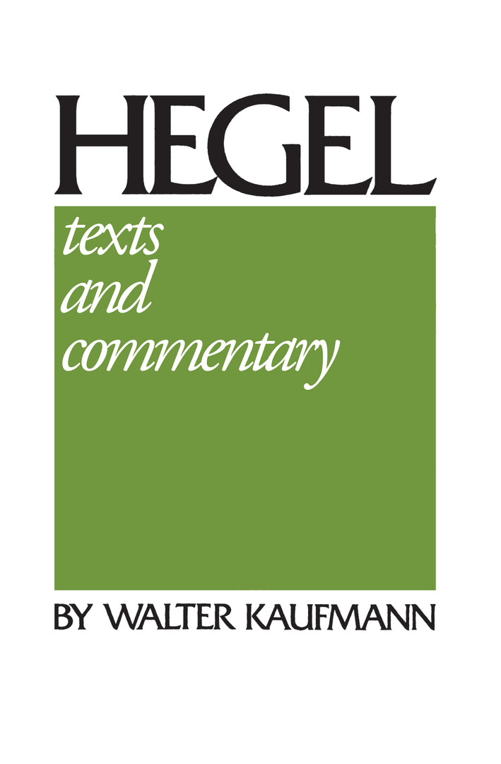 Cover image for Hegel ISBN 9780268010690