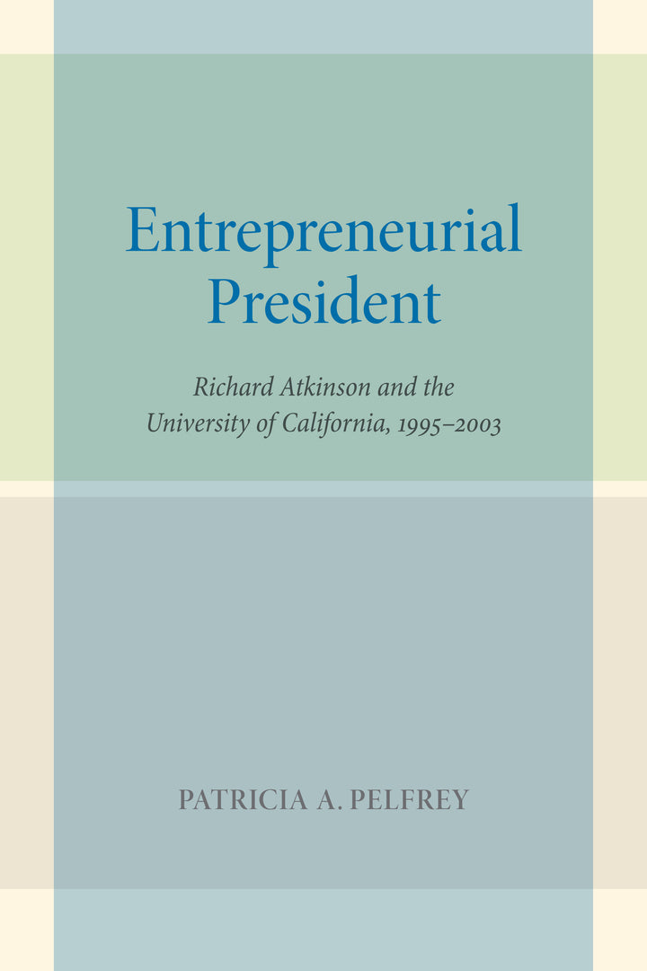 Cover image for Entrepreneurial President ISBN 9780520270800