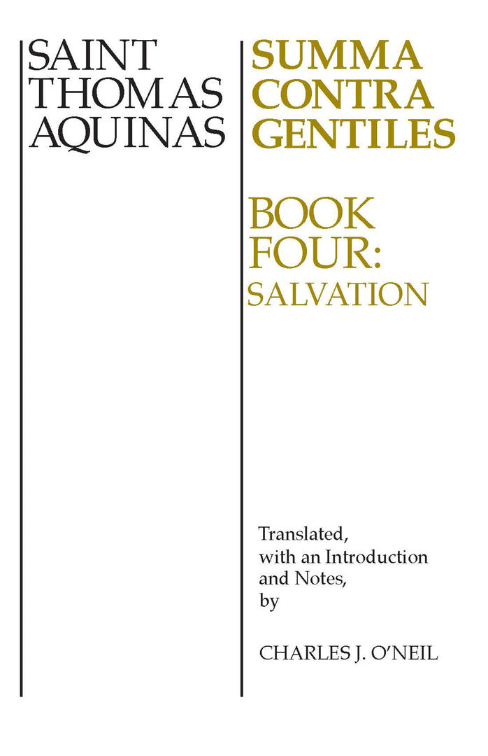 Cover image for Summa Contra Gentiles ISBN 9780268016845