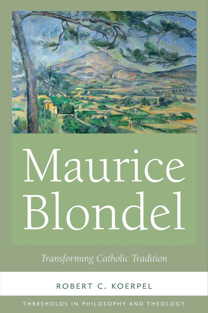 Cover image for Maurice Blondel ISBN 9780268104771
