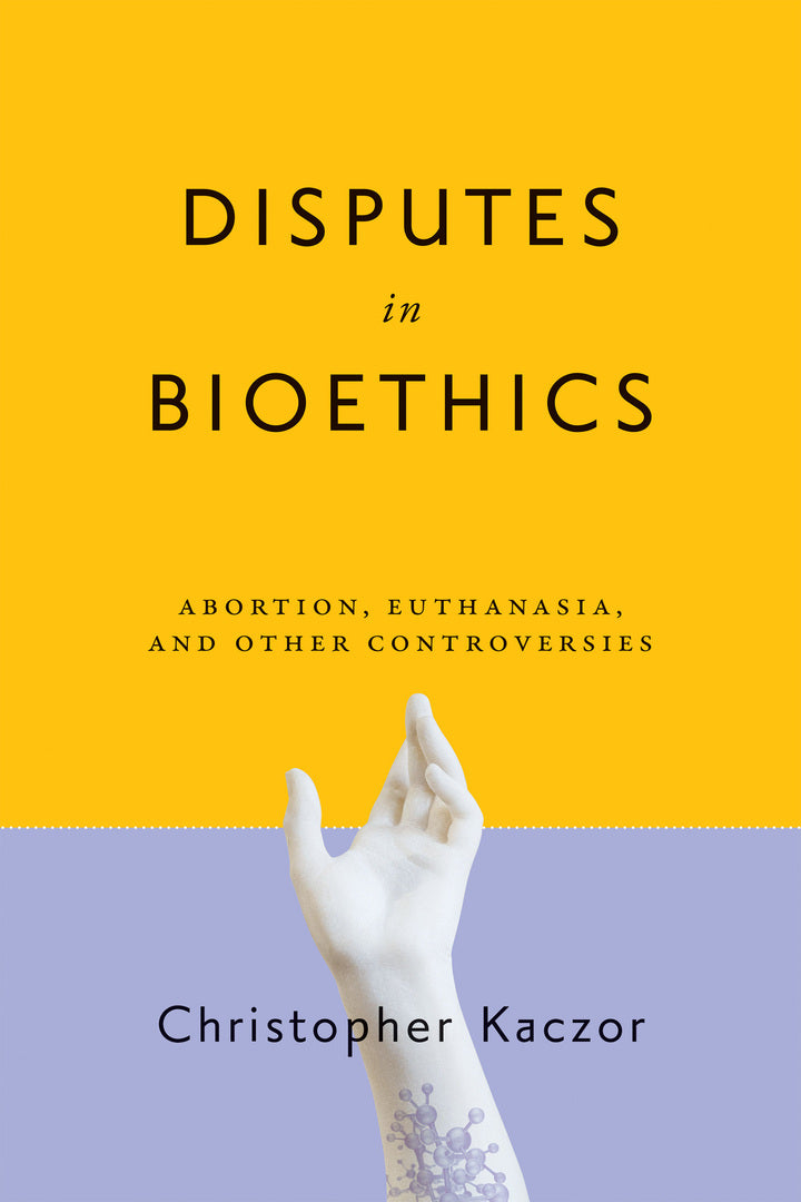 Cover image for Disputes in Bioethics ISBN 9780268108106