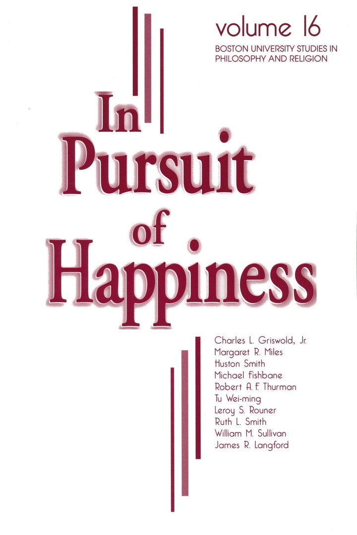Cover image for In Pursuit of Happiness ISBN 9780268031589