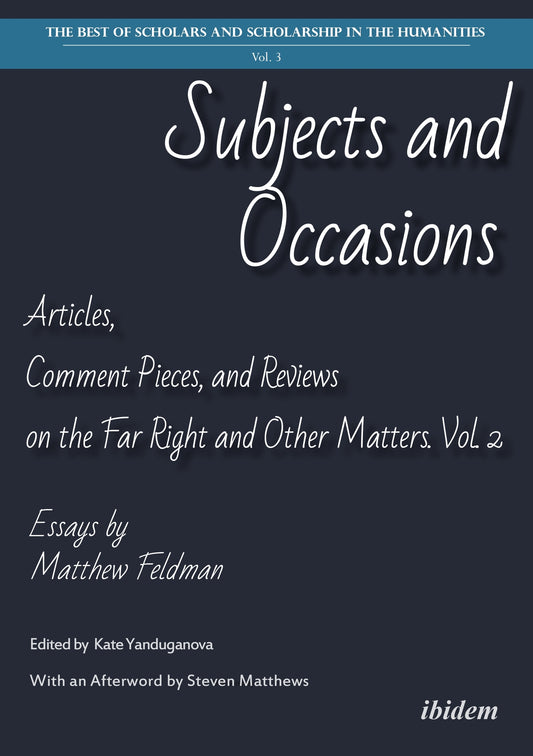 Subjects and Occasions
