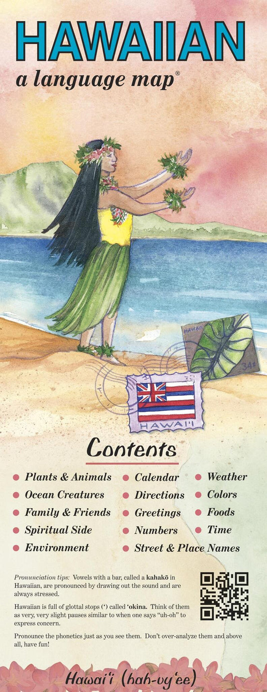 HAWAIIAN a language map