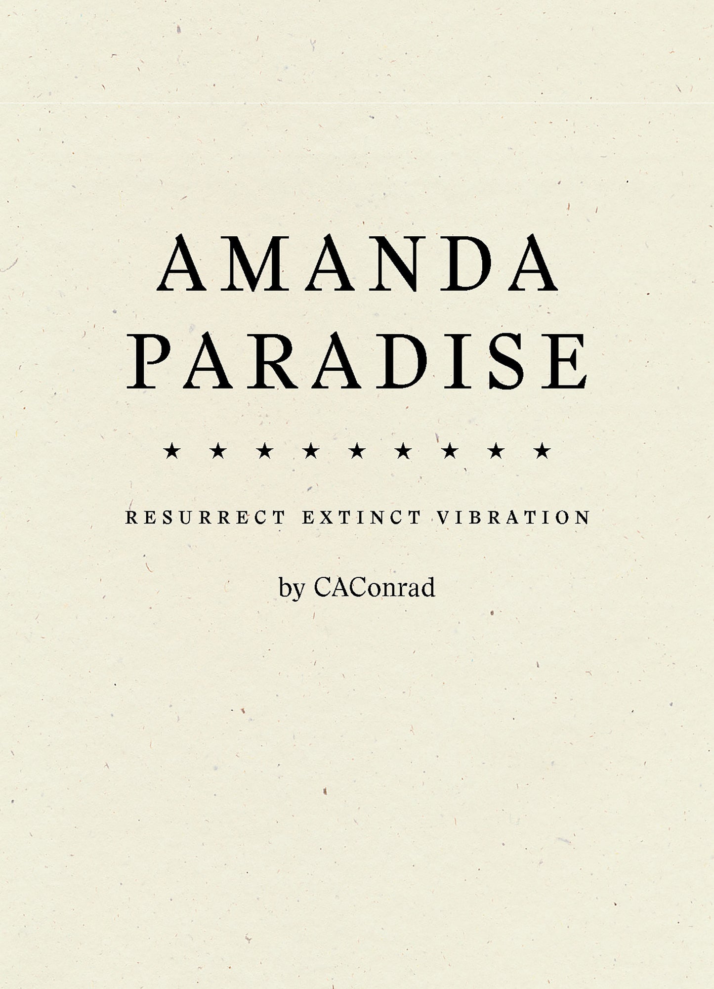 AMANDA PARADISE