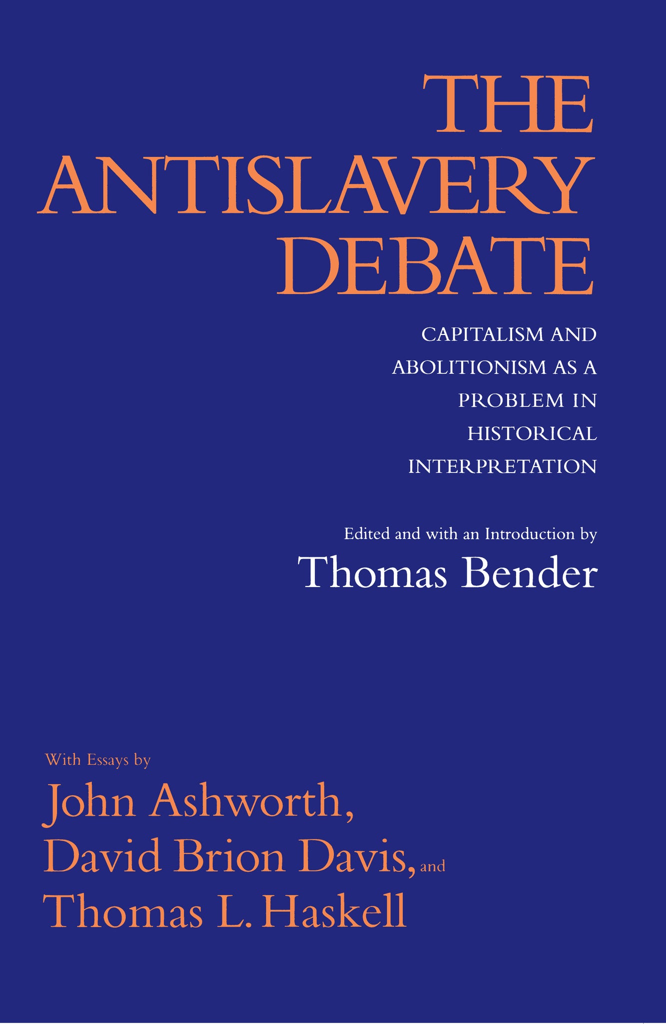 The Antislavery Debate