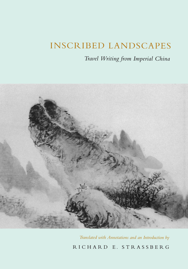 Cover image for Inscribed Landscapes ISBN 9780520085800