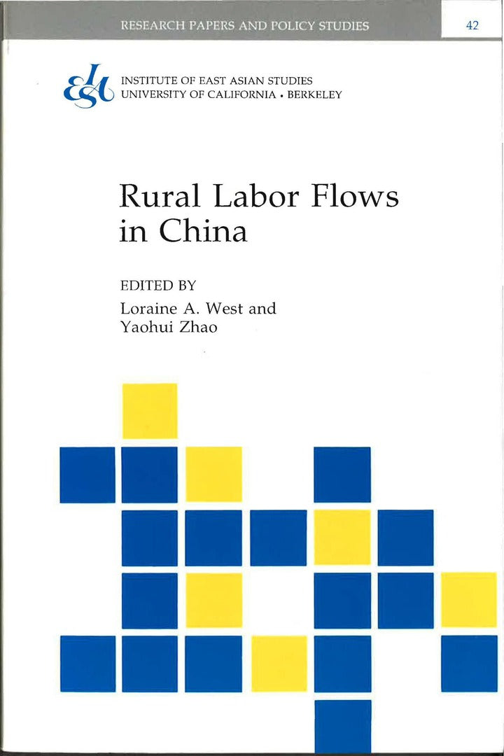 Cover image for Rural Labor Flows in China ISBN 9781557290670