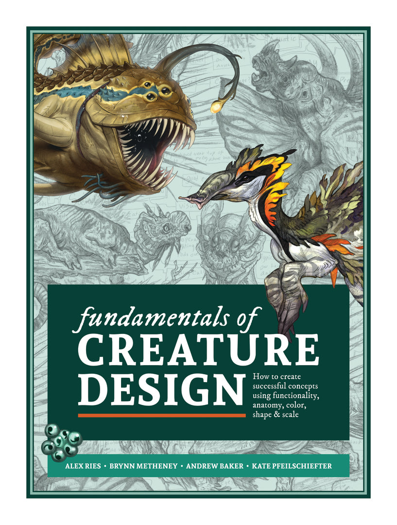 Cover image for Fundamentals of Creature Design ISBN 9781912843121