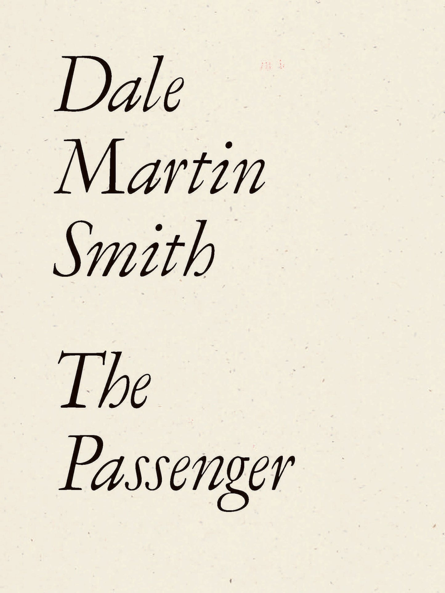 The Passenger