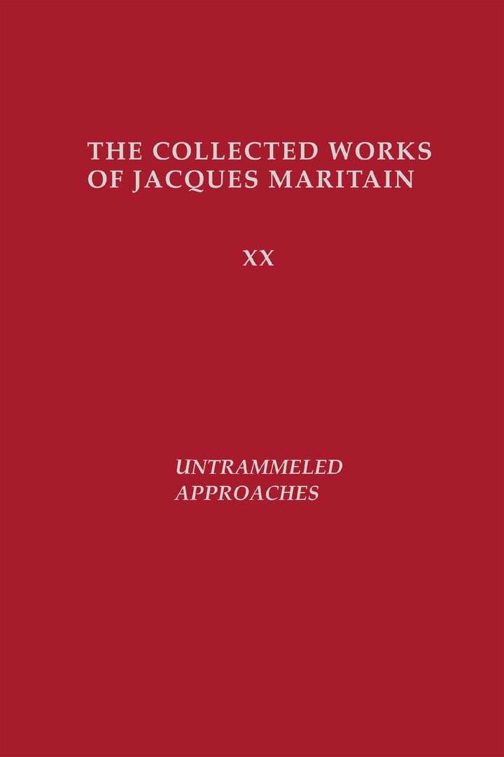 Cover image for Untrammeled Approaches ISBN 9780268159801