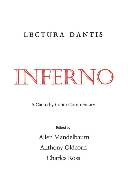 Lectura Dantis, Inferno