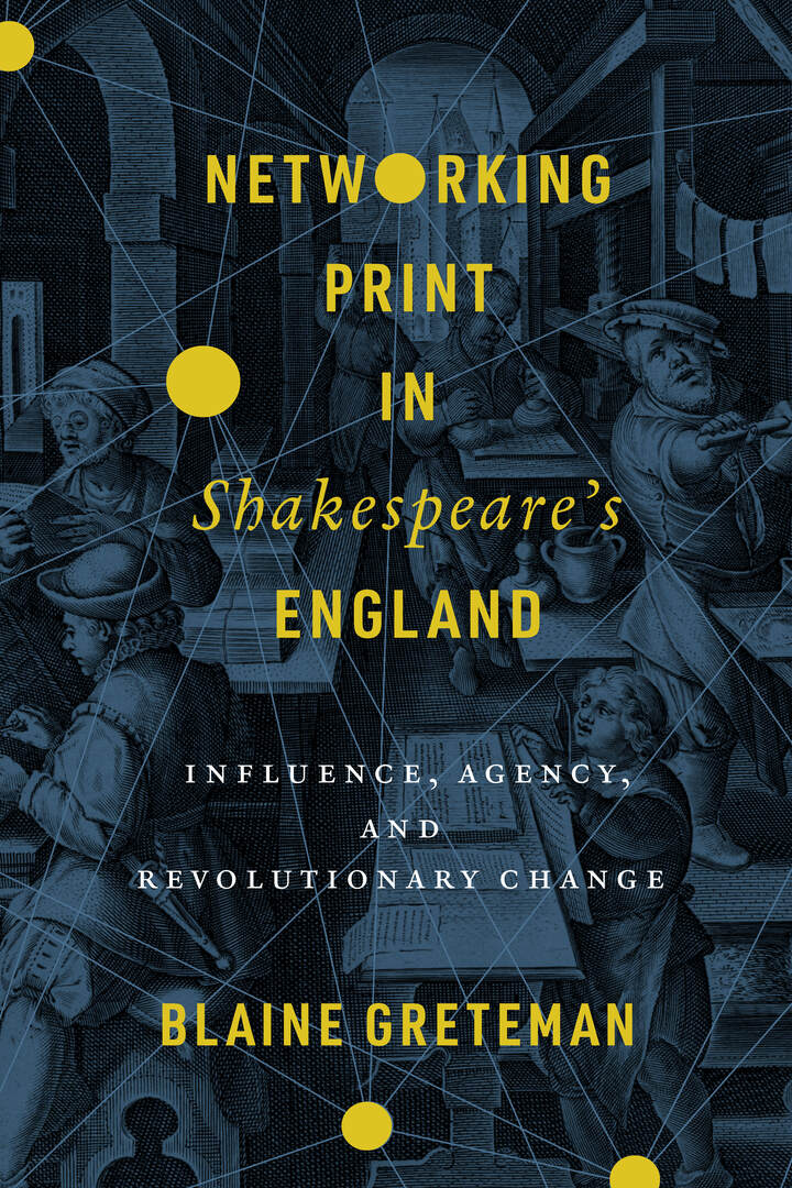 Cover image for Networking Print in Shakespeare’s England ISBN 9781503627987