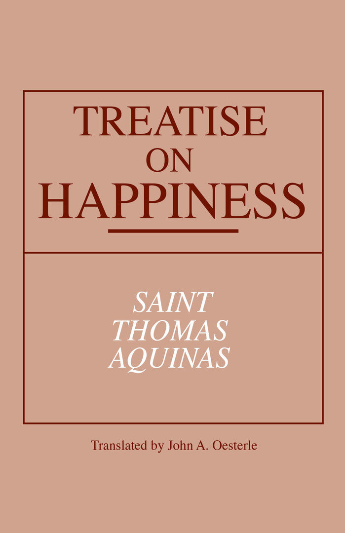 Cover image for Treatise on Happiness ISBN 9780268018498