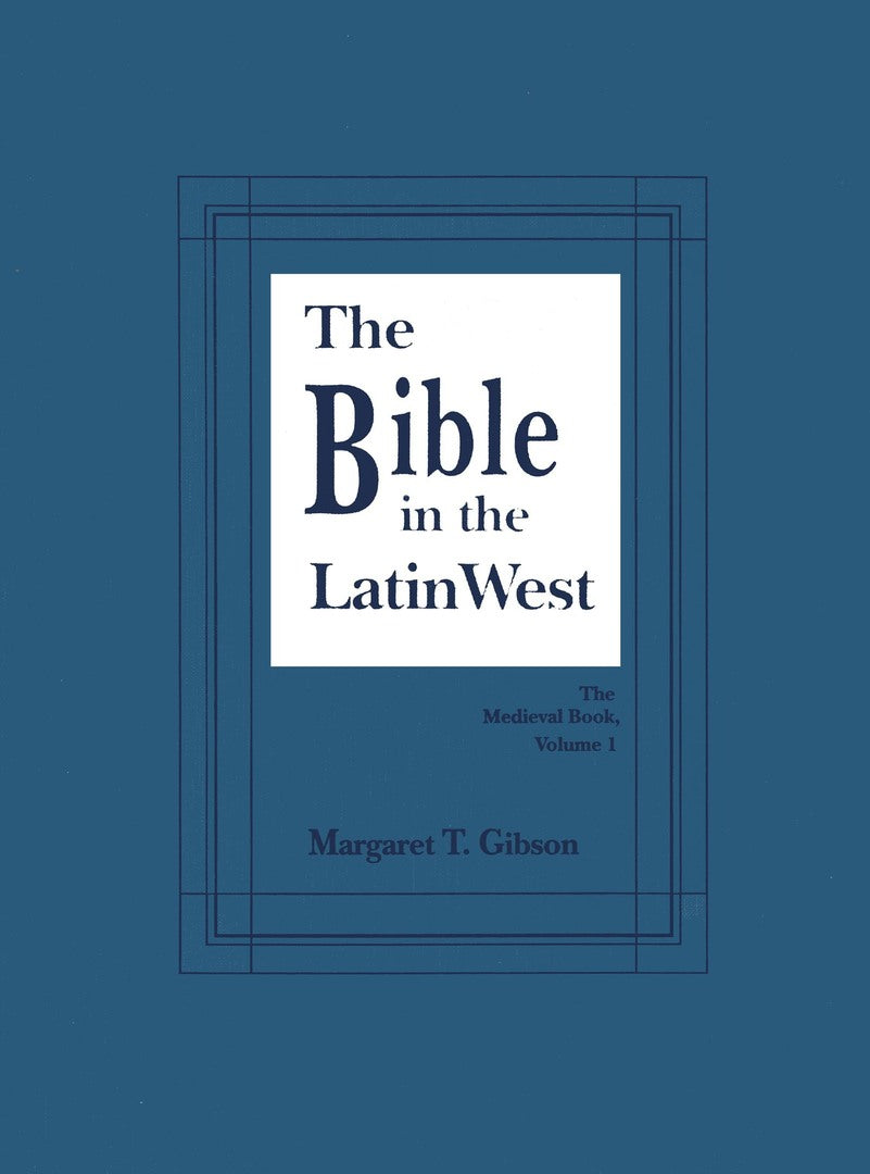 Cover image for Bible in the Latin West ISBN 9780268006938
