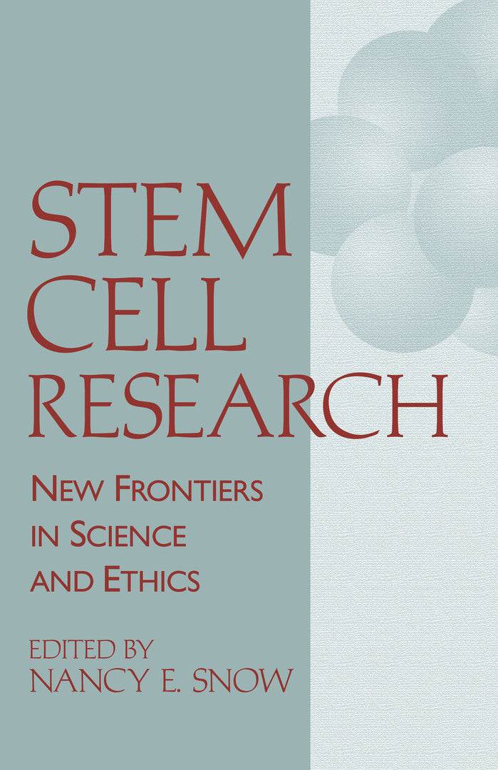 Cover image for Stem Cell Research ISBN 9780268017781