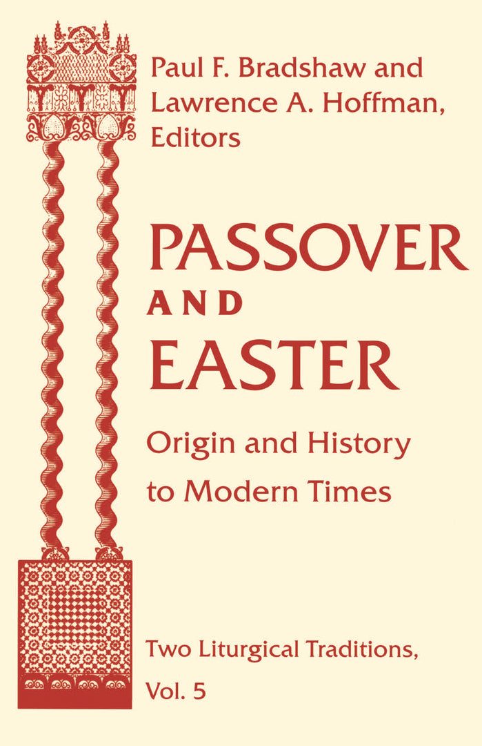 Cover image for Passover and Easter ISBN 9780268038595