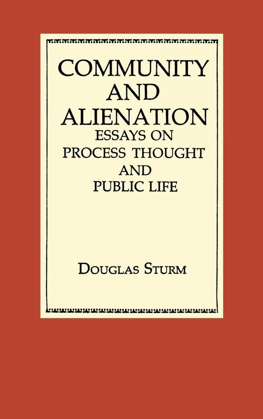 Community and Alienation