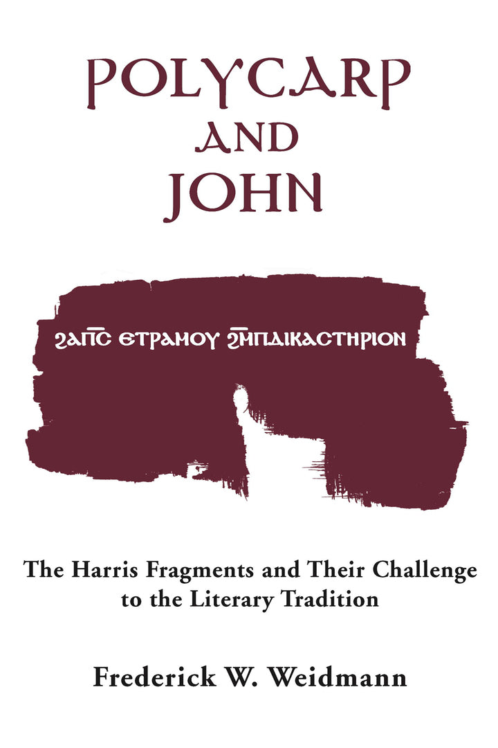 Cover image for Polycarp and John ISBN 9780268038267