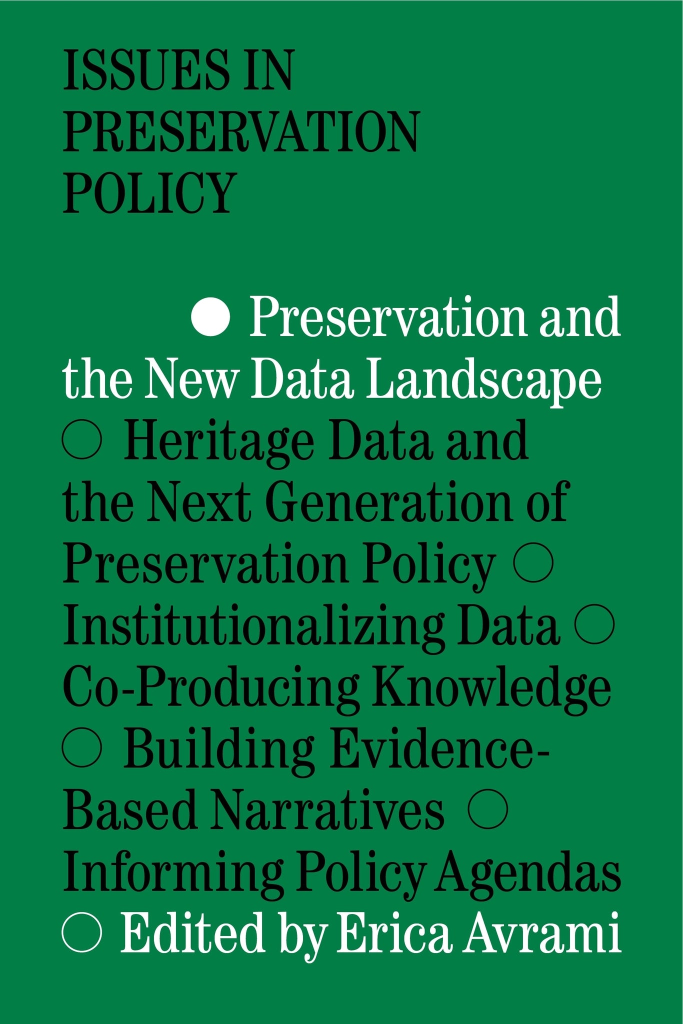 Preservation and the New Data Landscape