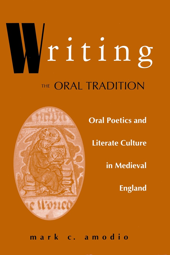 Cover image for Writing the Oral Tradition ISBN 9780268020248