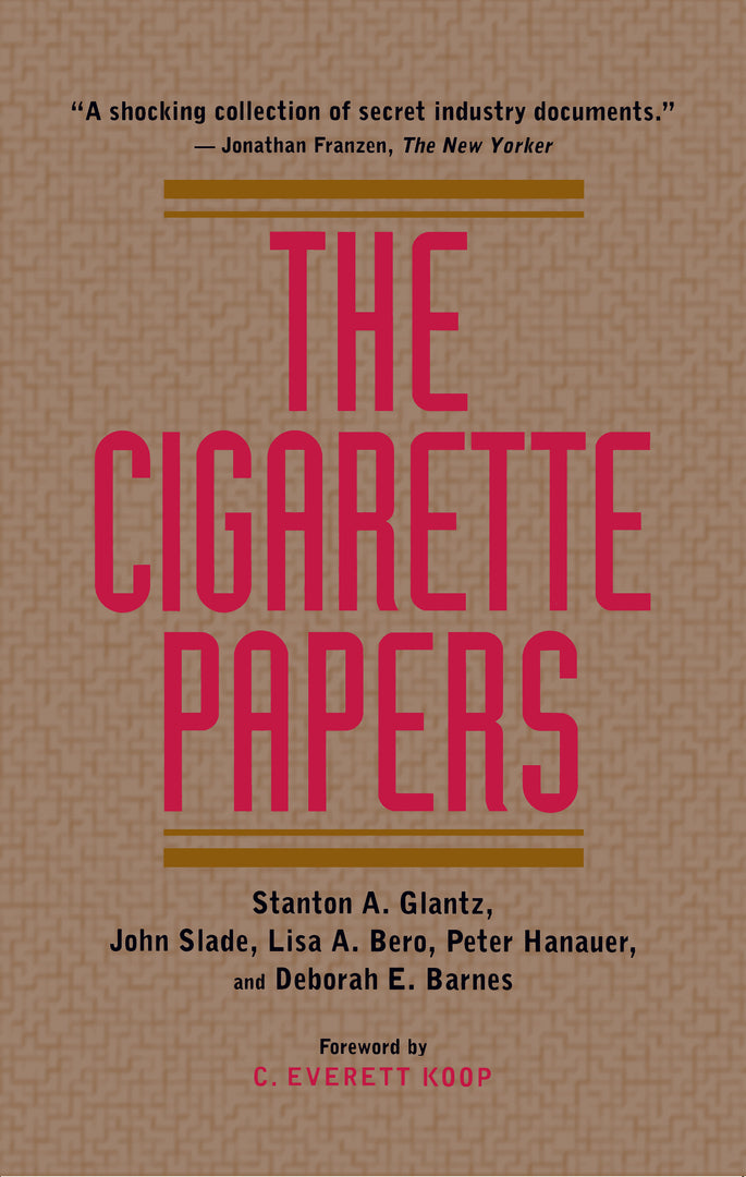 Cover image for The Cigarette Papers ISBN 9780520213722