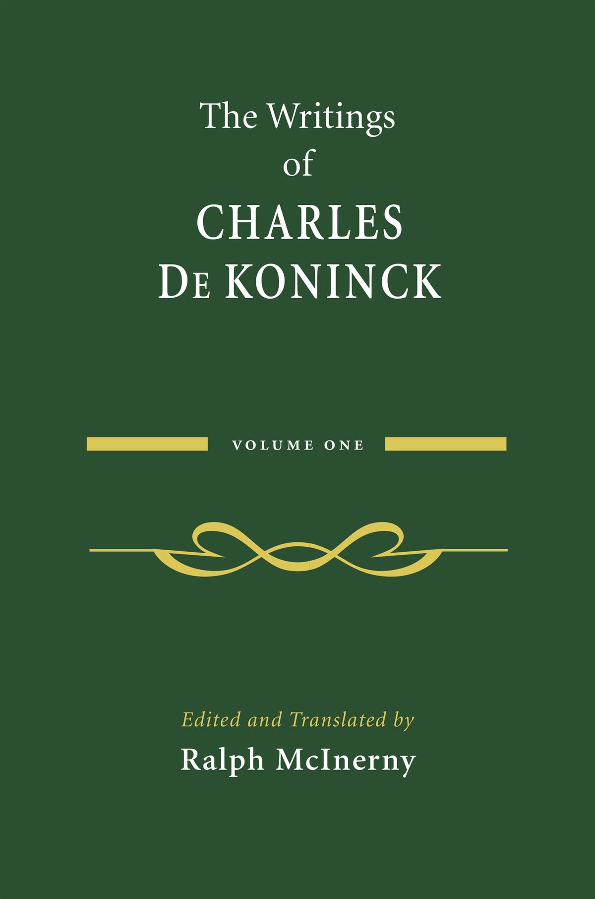 The Writings of Charles De Koninck
