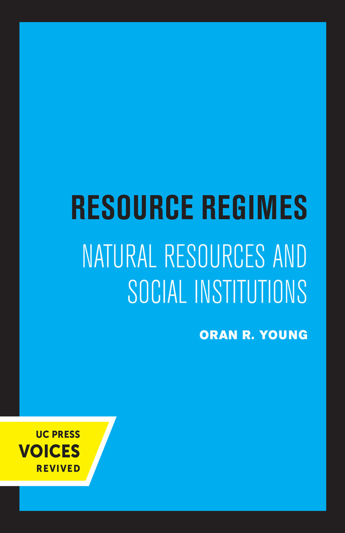 Cover image for Resource Regimes ISBN 9780520315440