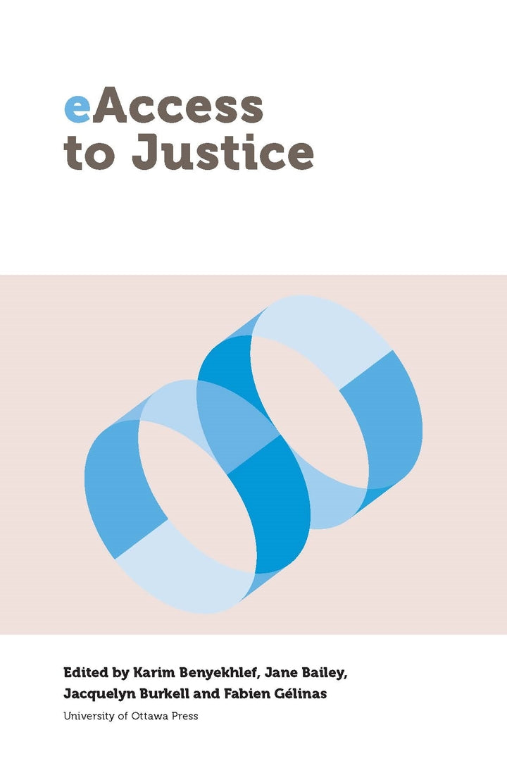 Cover image for eAccess to Justice ISBN 9780776624297