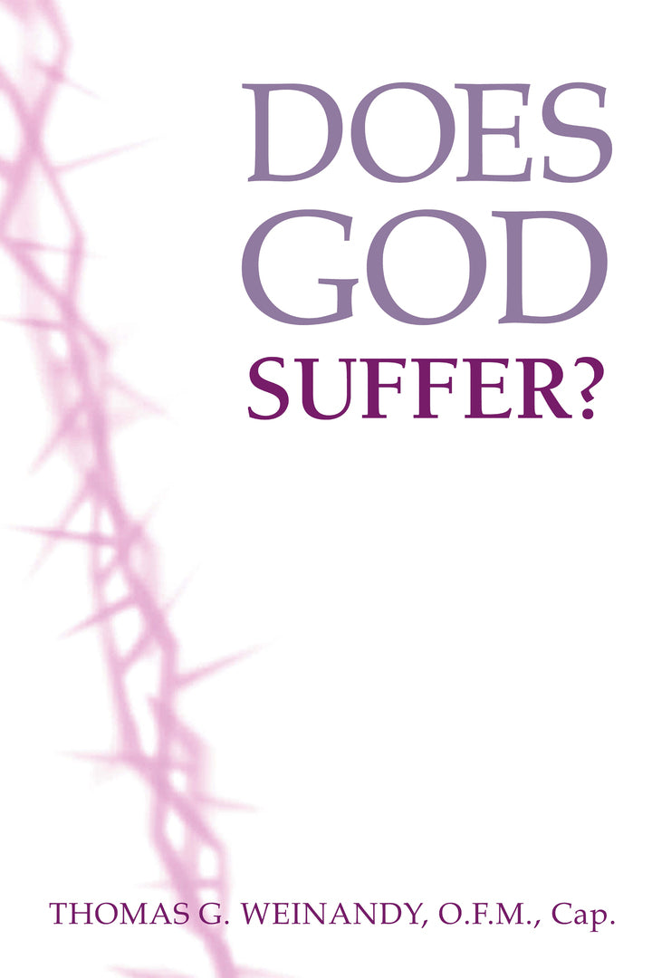Cover image for Does God Suffer? ISBN 9780268008901