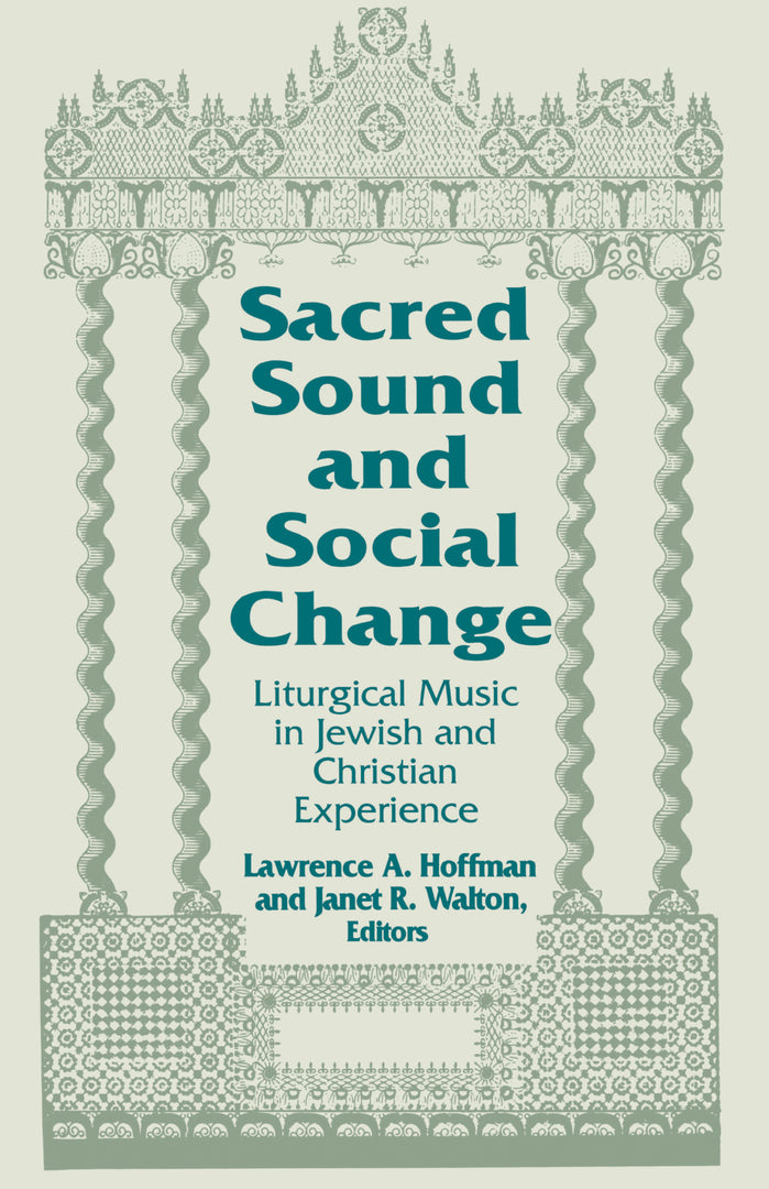 Cover image for Sacred Sound and Social Change ISBN 9780268017460