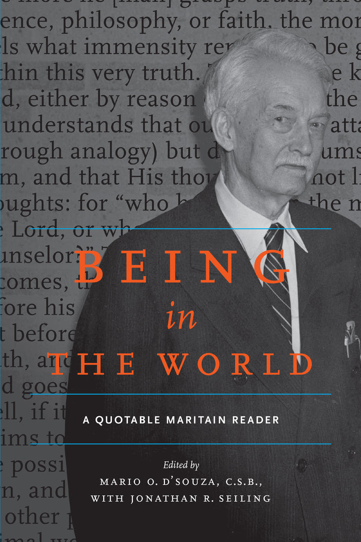 Cover image for Being in the World ISBN 9780268008994