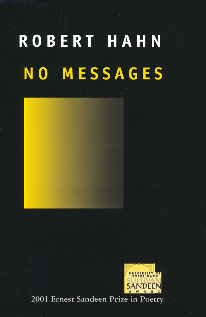 Cover image for No Messages ISBN 9780268036539