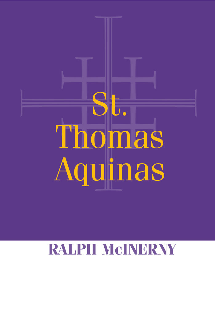 Cover image for St. Thomas Aquinas ISBN 9780268017071