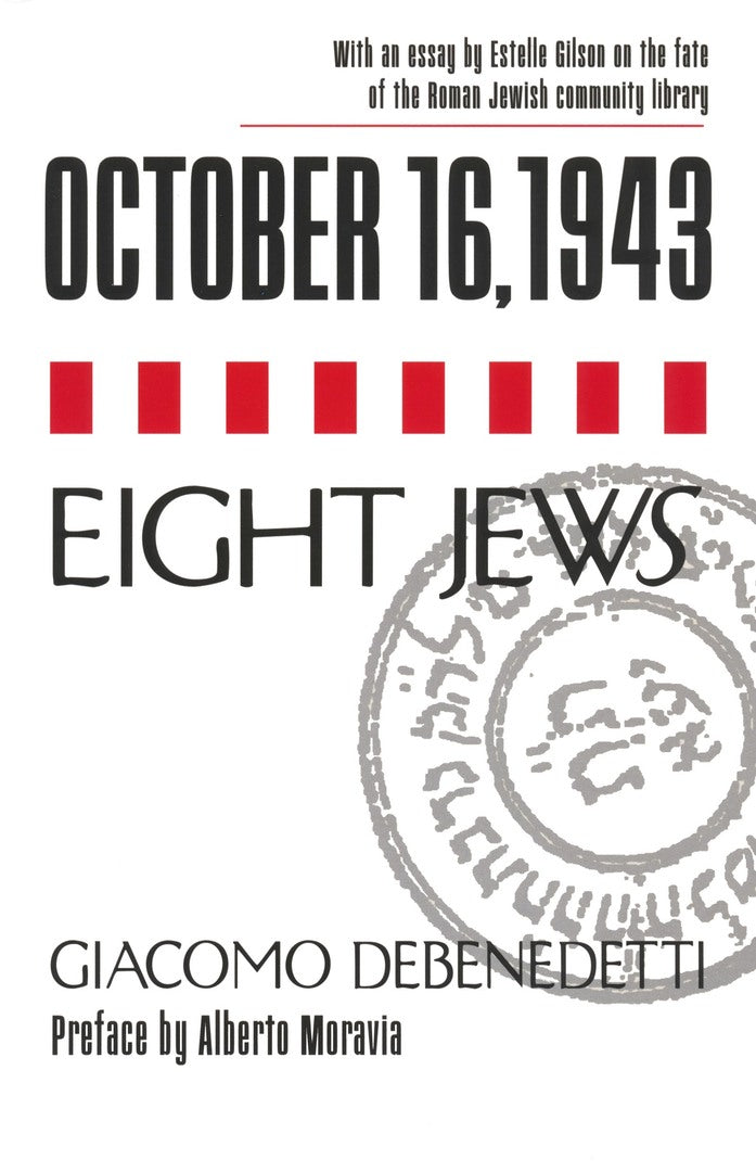 Cover image for October 16, 1943/Eight Jews ISBN 9780268037130