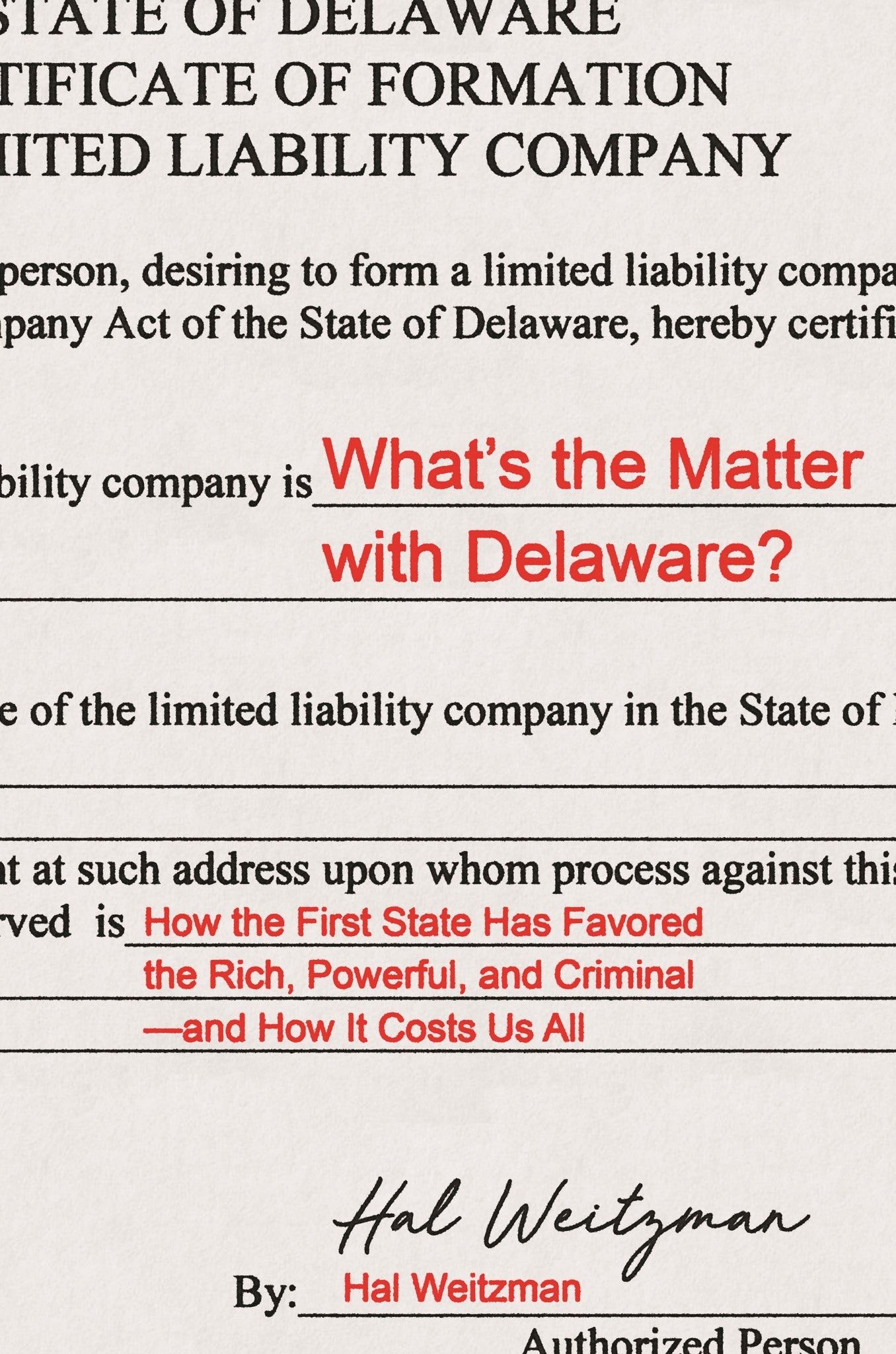 What’s the Matter with Delaware?
