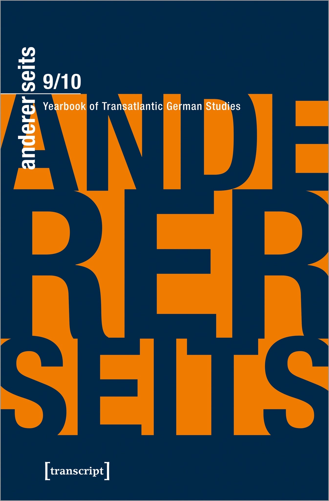 andererseits - Yearbook of Transatlantic German Studies