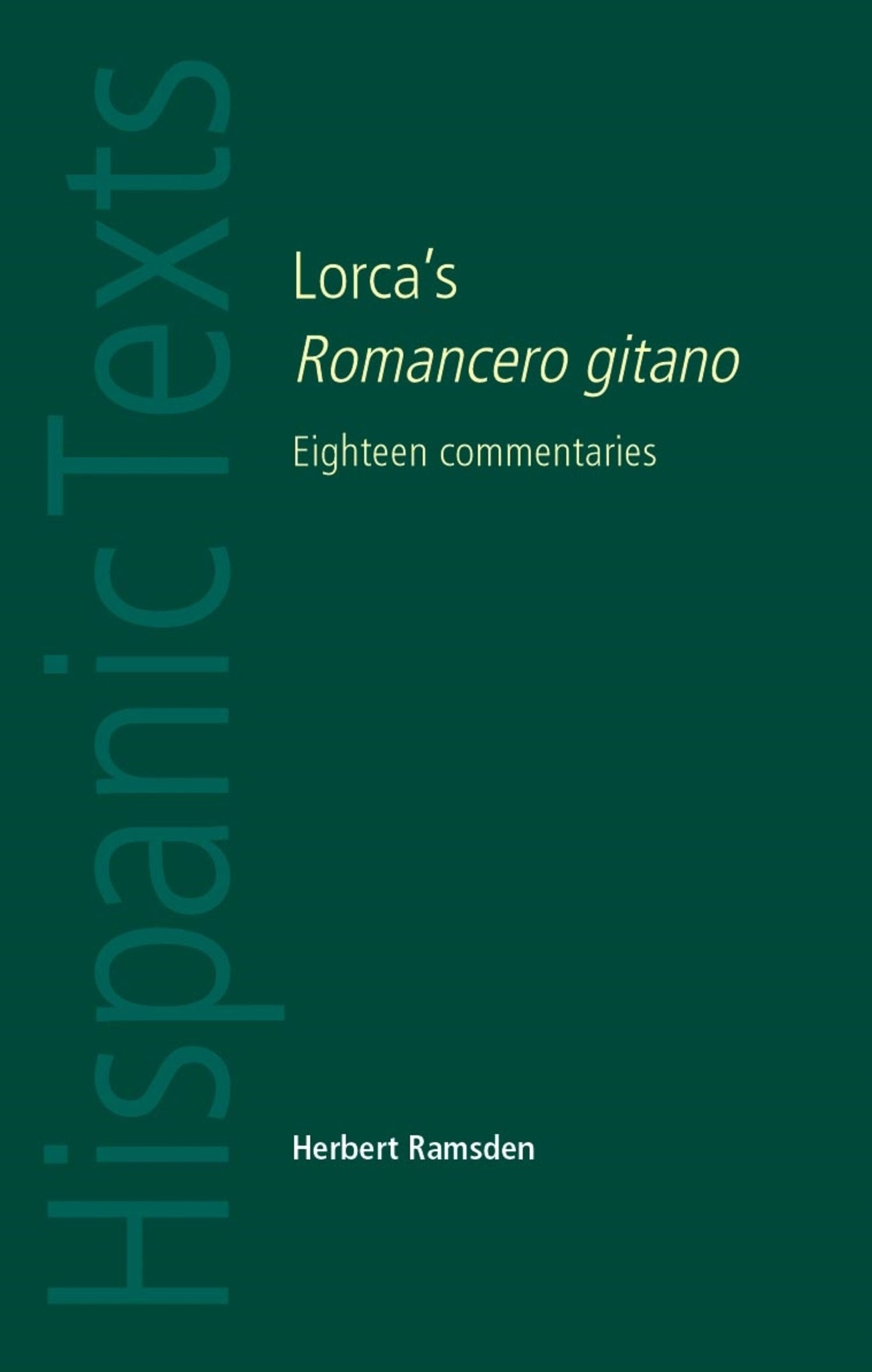 Lorca's Romancero gitano
