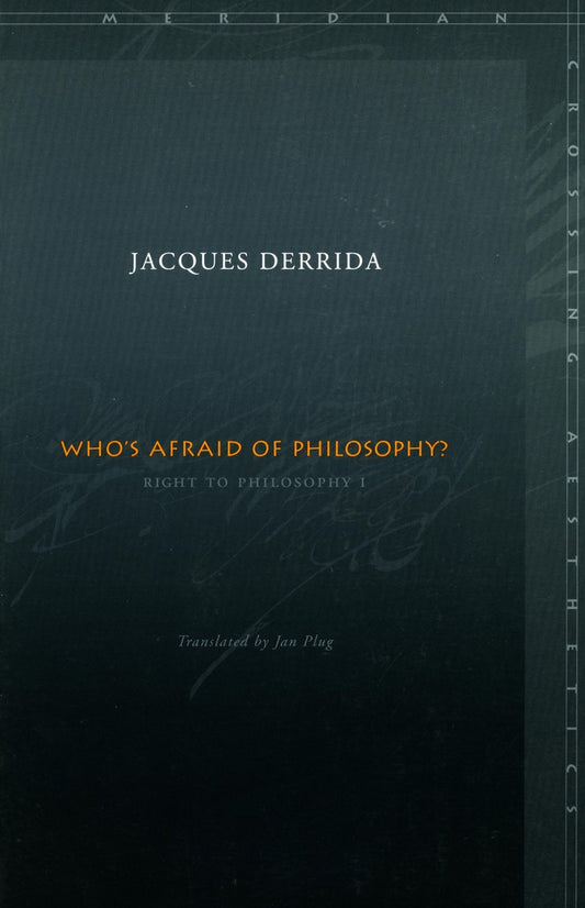 Who’s Afraid of Philosophy?