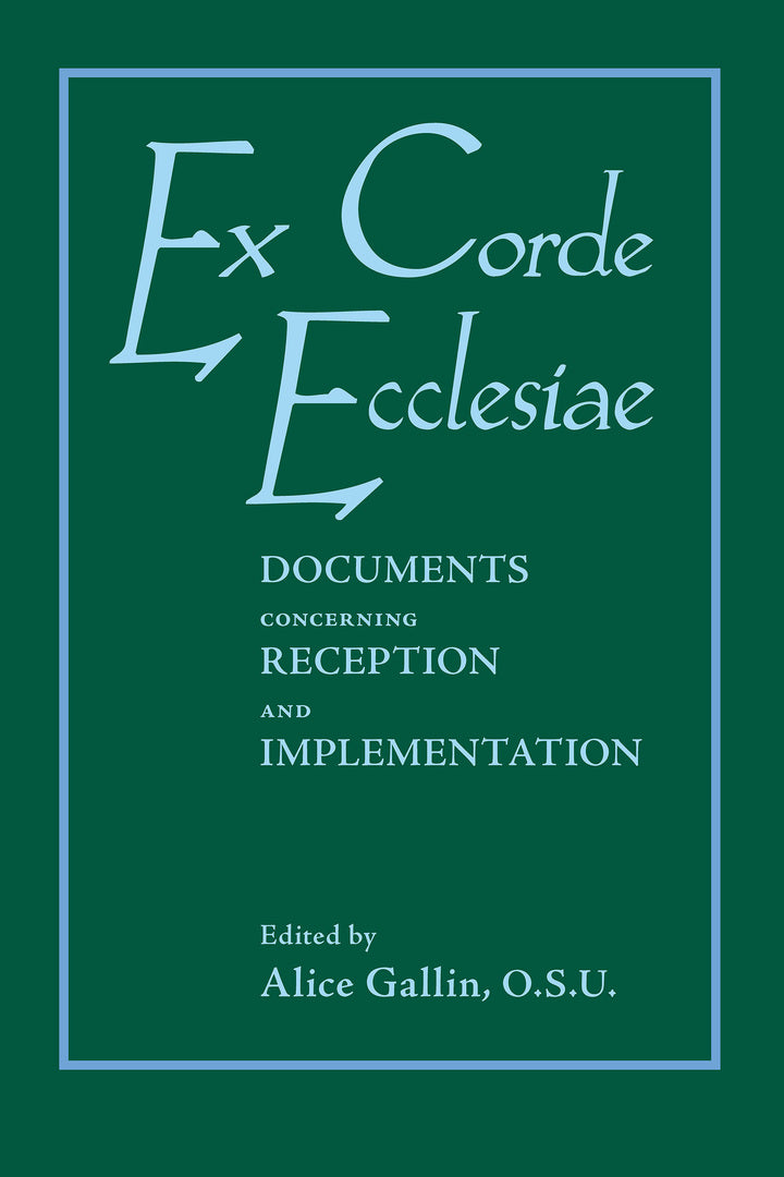 Cover image for Ex Corde Ecclesiae ISBN 9780268029661