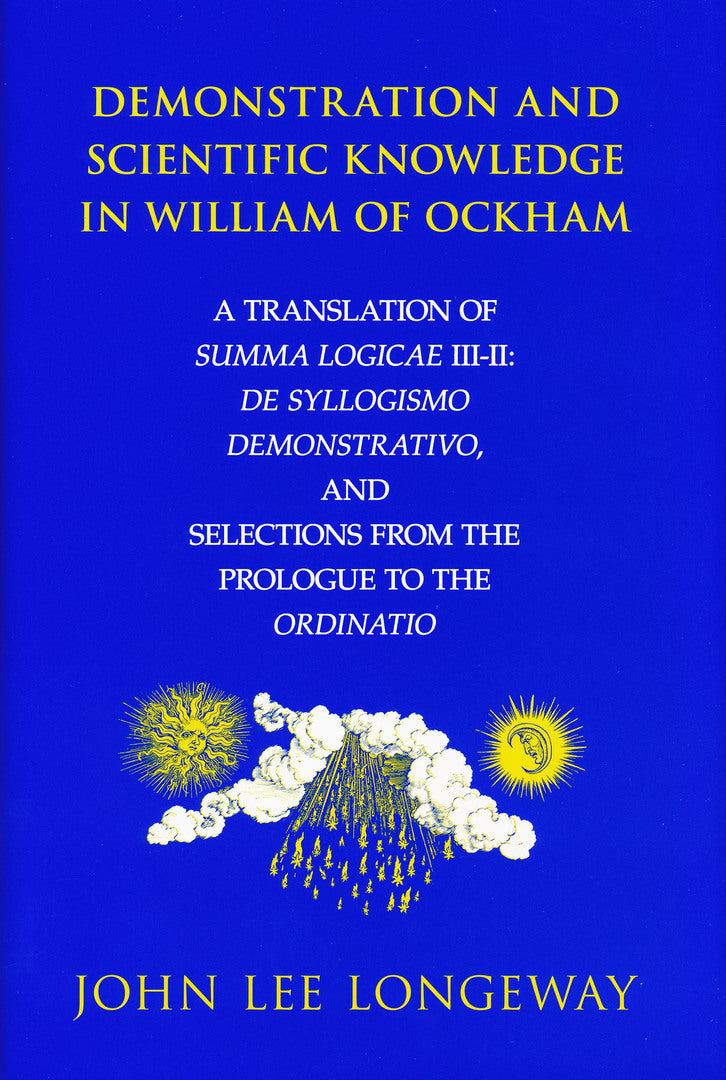 Cover image for Demonstration and Scientific Knowledge in William of Ockham ISBN 9780268034153