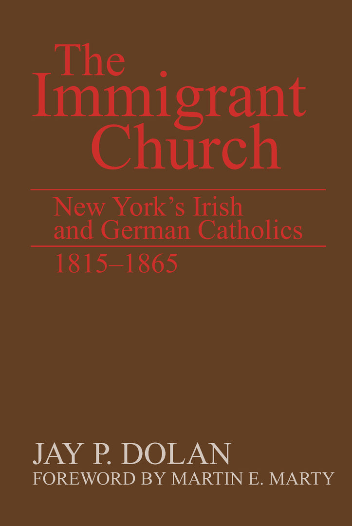 Cover image for The Immigrant Church ISBN 9780268011512