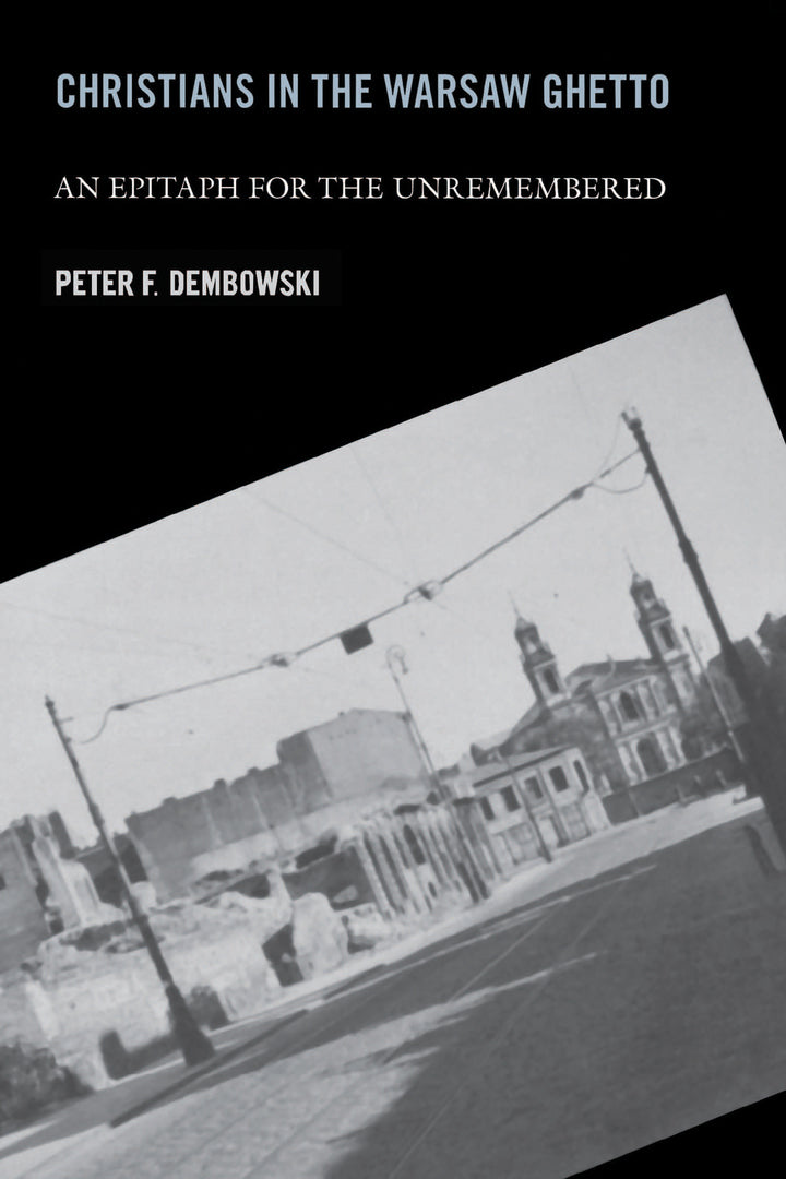 Cover image for Christians in the Warsaw Ghetto ISBN 9780268025731